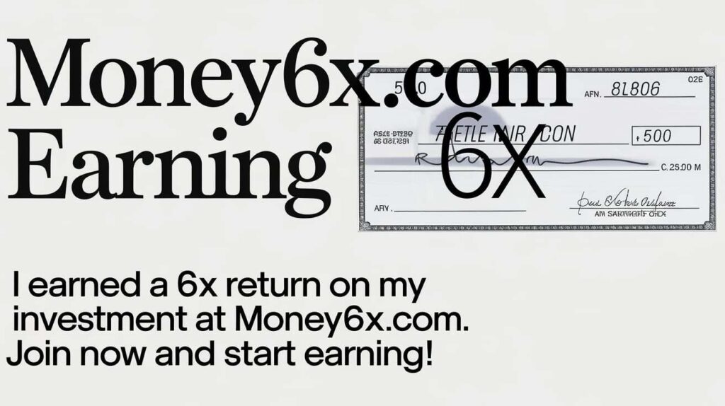 Money6x.com Earning