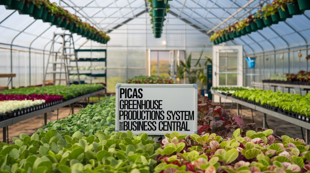 Picas Greenhouse Productions System with Business Central